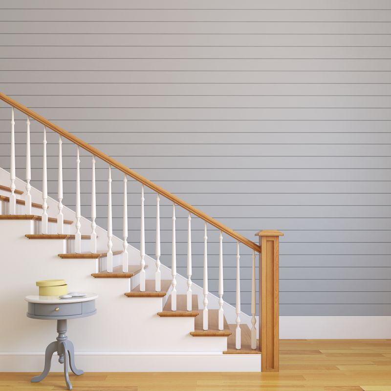 Stair Railing Staining
